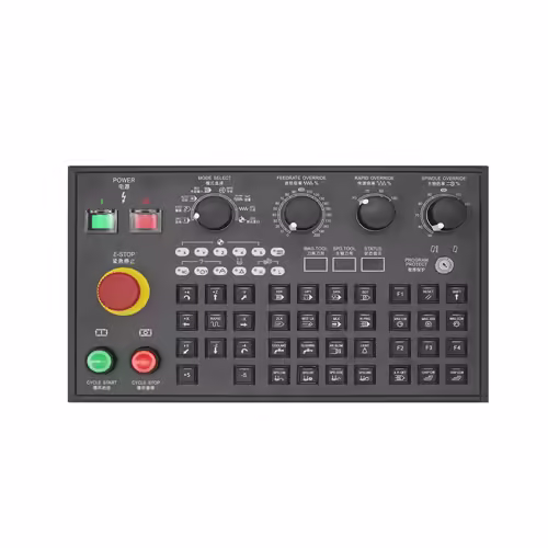 machine operation panel