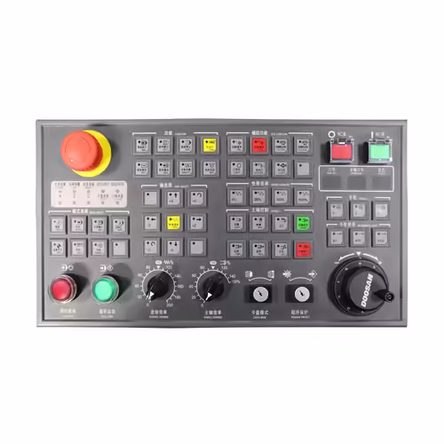 machine operation panel